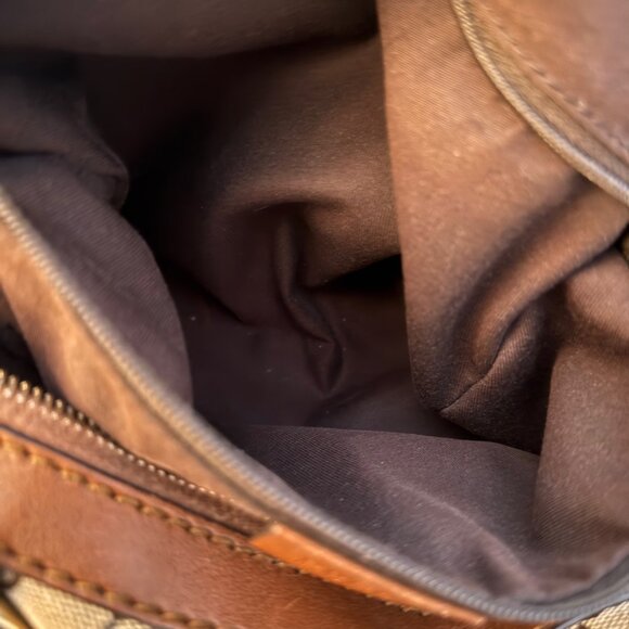 GUCCI Sukey Hobo Shoulder Bag in Brown - Picture 10 of 11